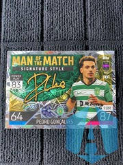 2022-23 Topps Match Attax UCL Man of the Signature Style Pedro Goncalves #442